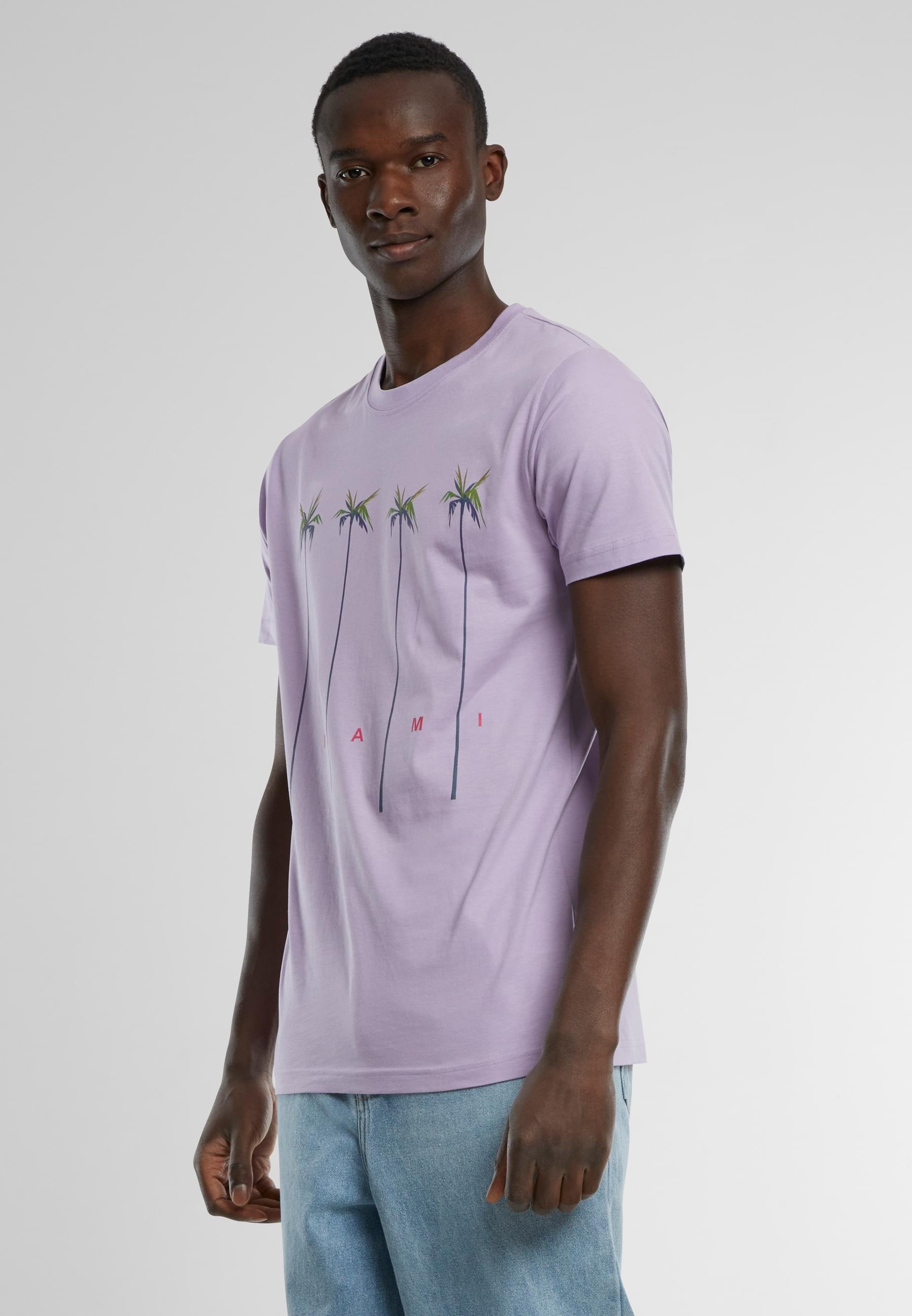 MisterTee T-Shirt »MisterTee Herren Miami Palms Tee«, (1 tlg.)