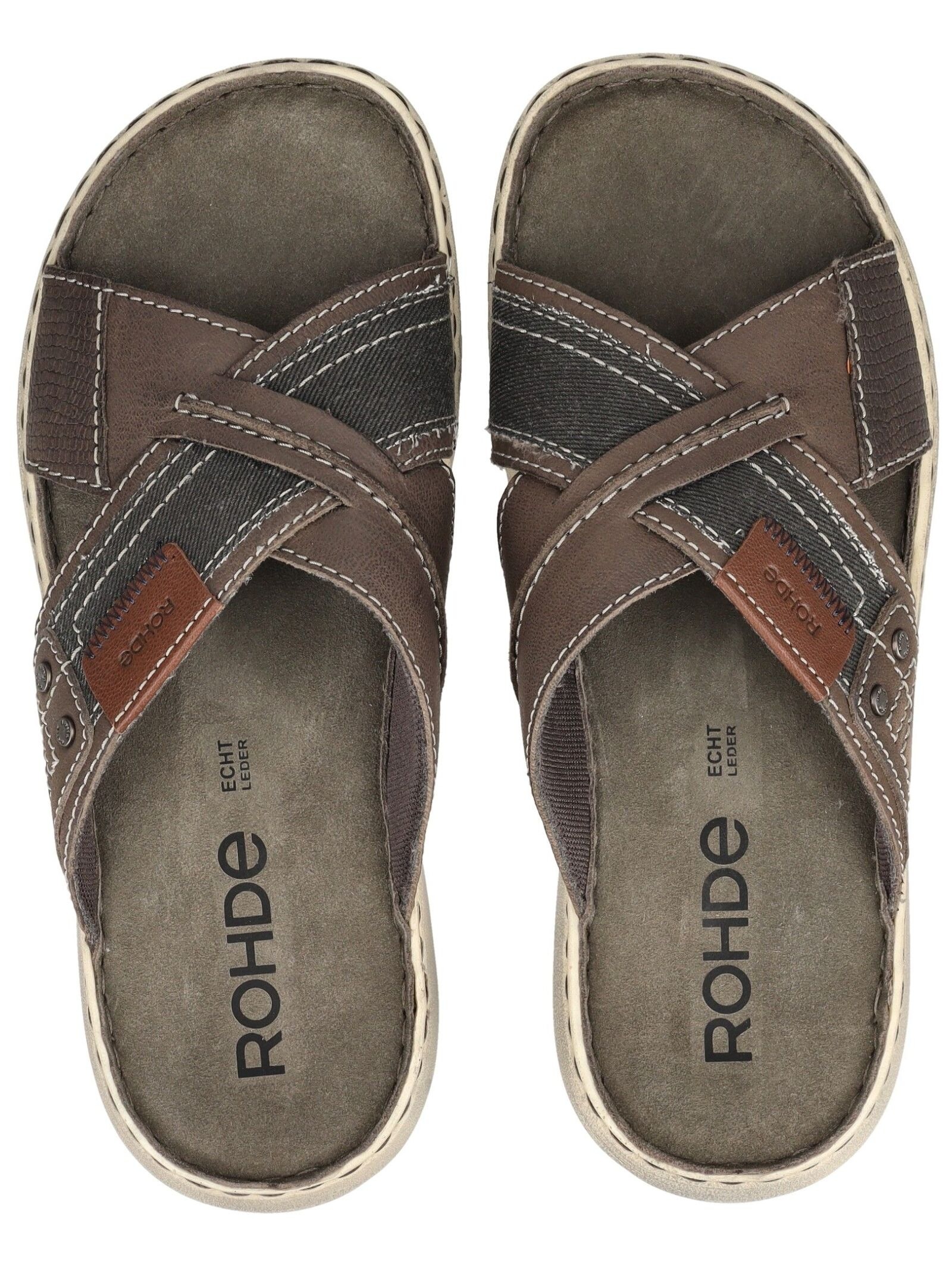 Rohde Pantolette »Rohde Pantoletten Veloursleder«