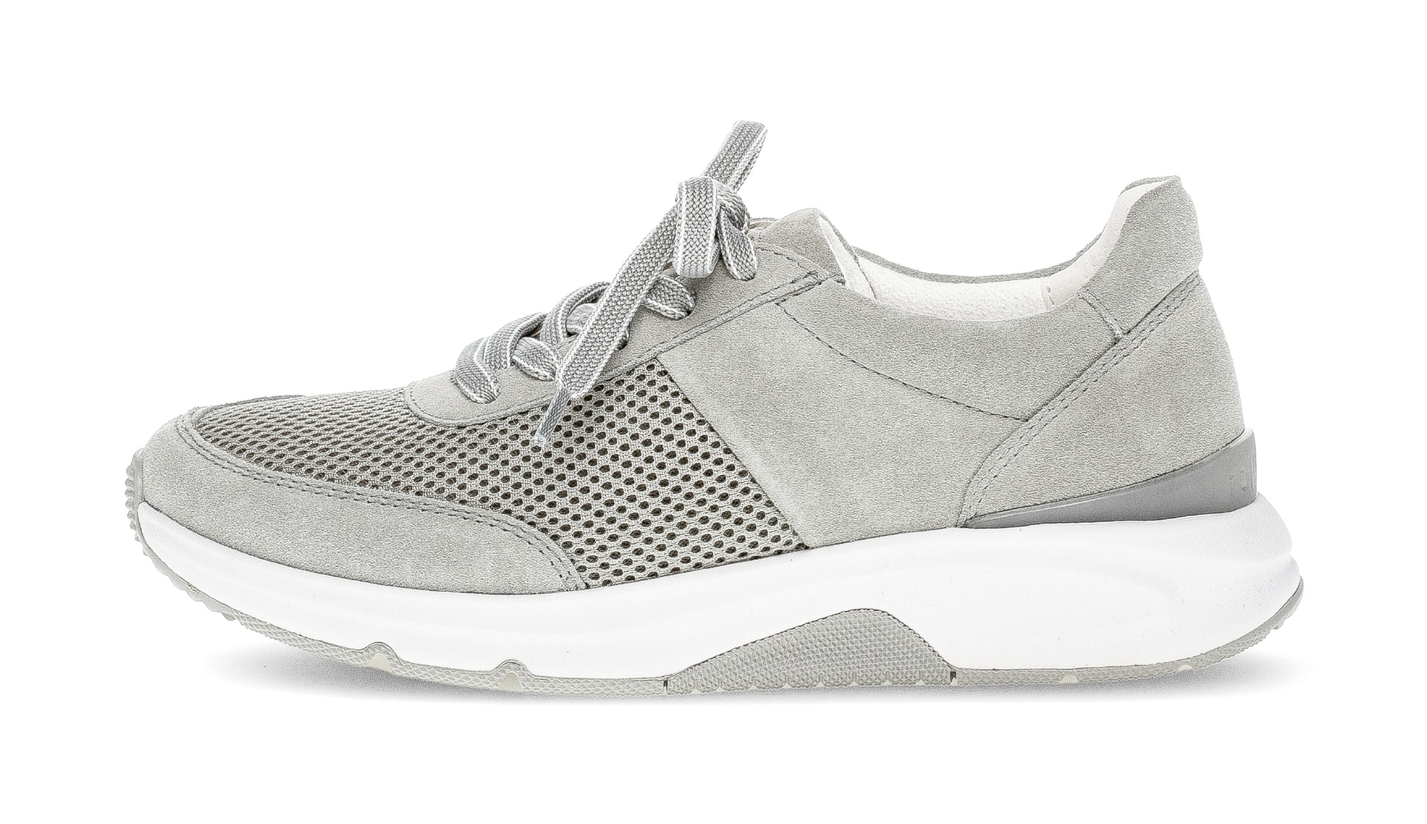 Thumbnail - rollingsoft Keilsneaker, Freizeitschuh, Halbschuh, Schnürschuh, Logoschriftzug an der Ferse