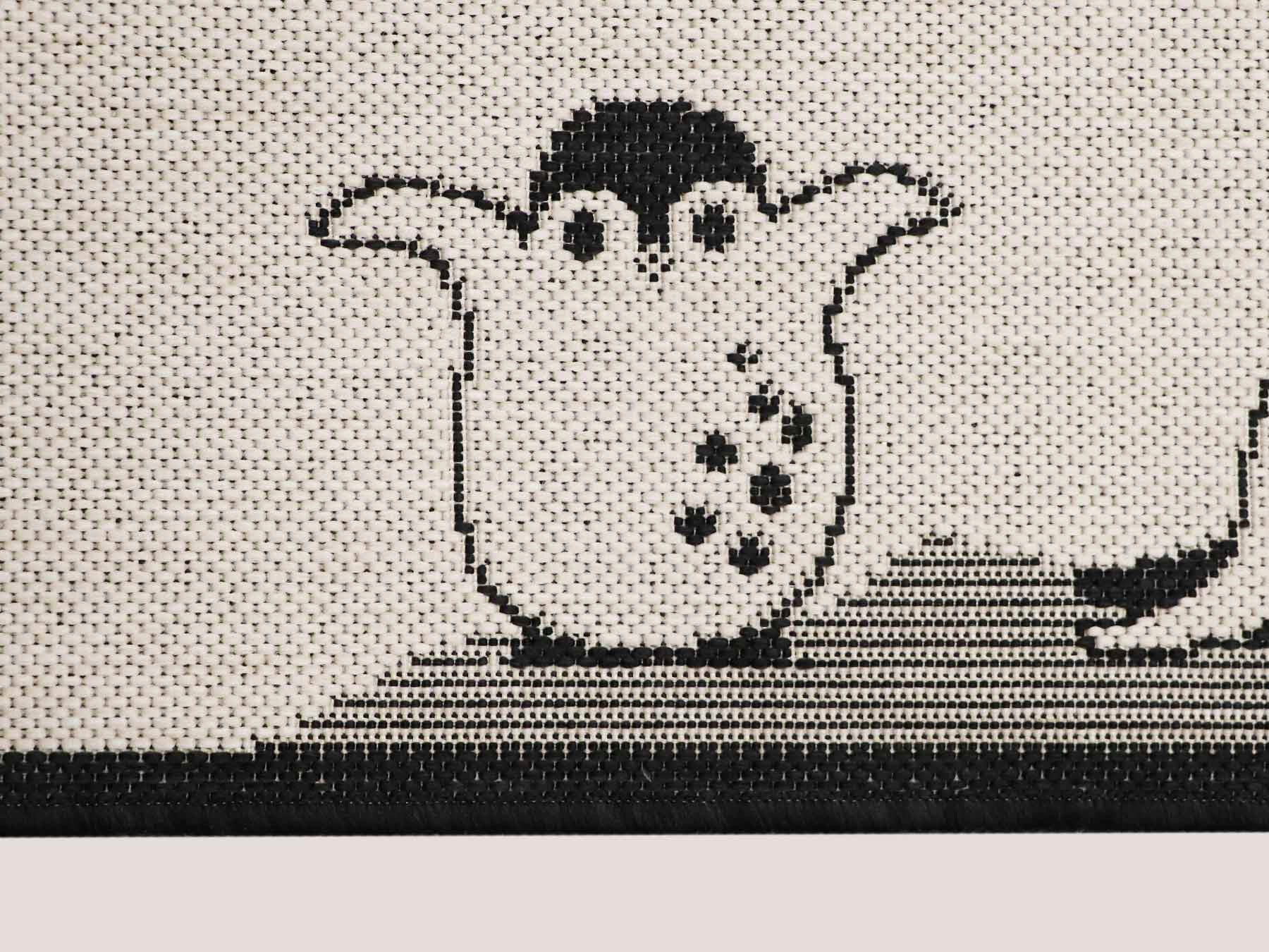 Primaflor-Ideen in Textil Kinderteppich »LINIA - Weltkarte«, rechteckig, 3 mm Höhe, Flachgewebe, Motiv Weltkarte, In- und Outdoor geeignet, Kinderzimmer