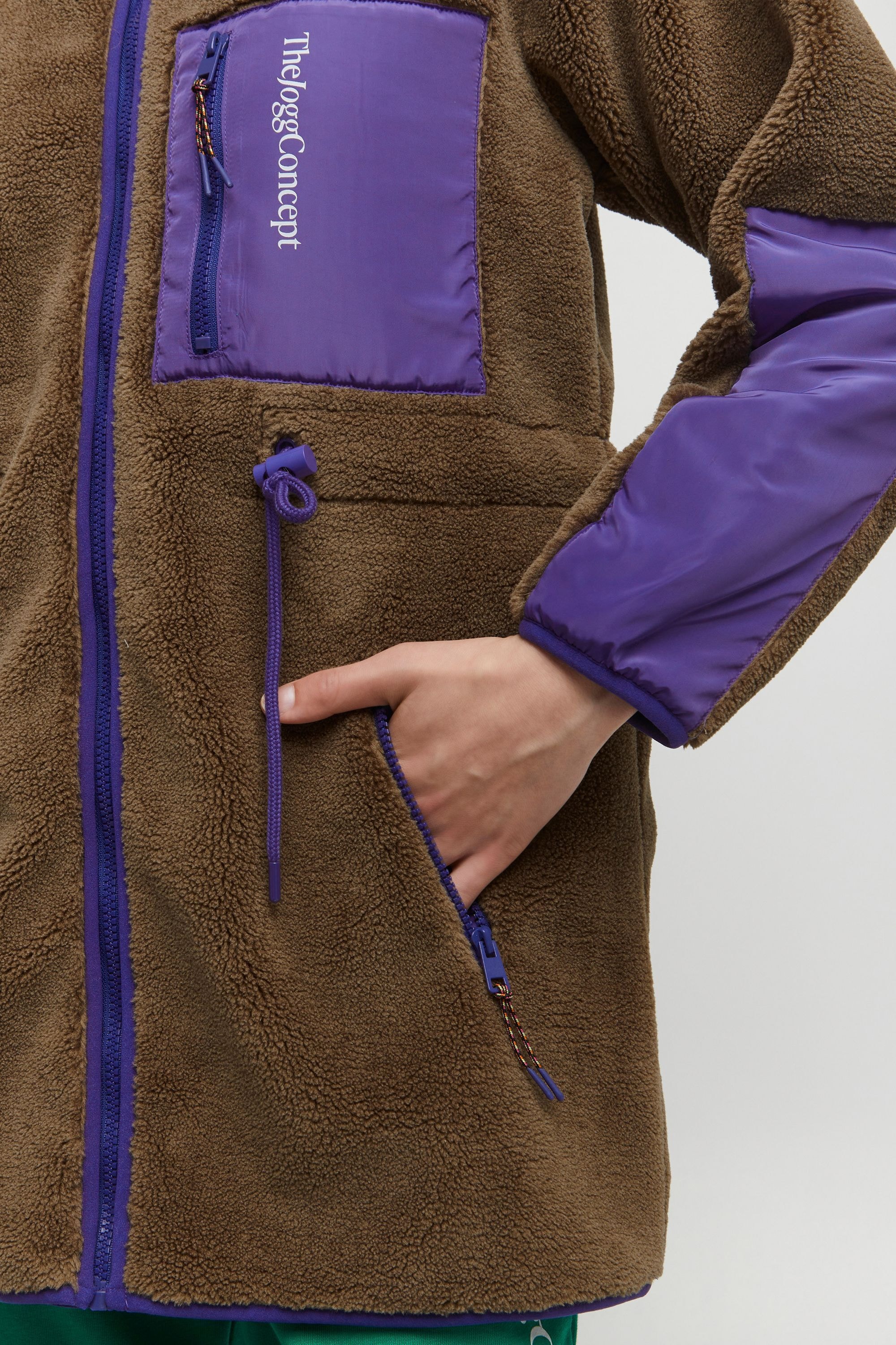 TheJoggConcept Outdoorjacke »Outdoorjacke JCBibi«, ohne Kapuze