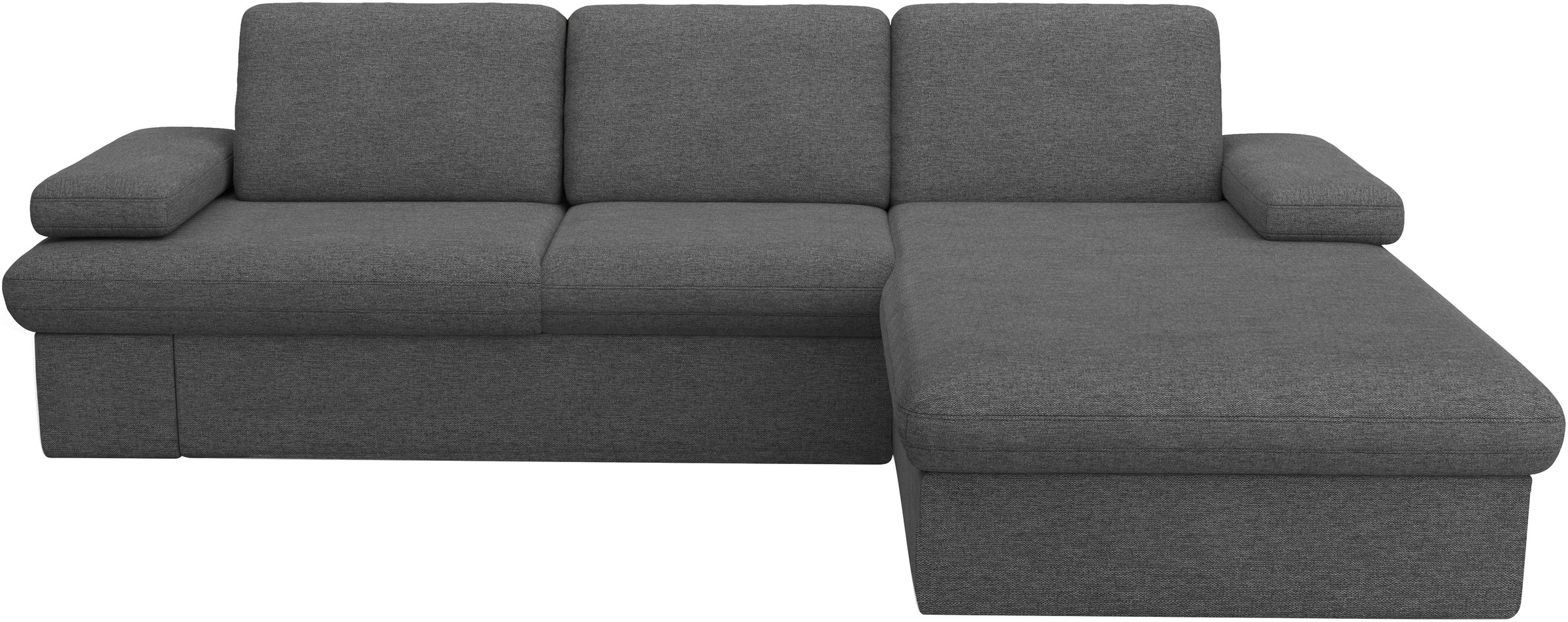 sit&more Ecksofa "Moreno L-Form, B: 247 cm" mit Armteilverstellung, optiona günstig online kaufen