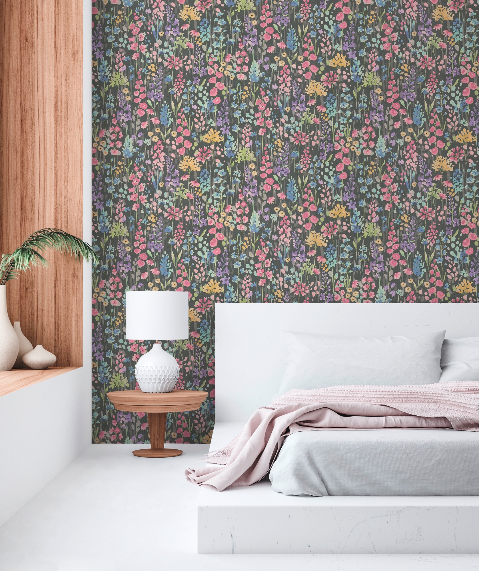 A.S. Création Vliestapete "Aquarell Dreams Blümchen-Tapete Mustertapete Blumen Blumen" matt glatt Vliestapete Blumen für Schlafzimmer Küche Wohnzimmer Blümchen Design