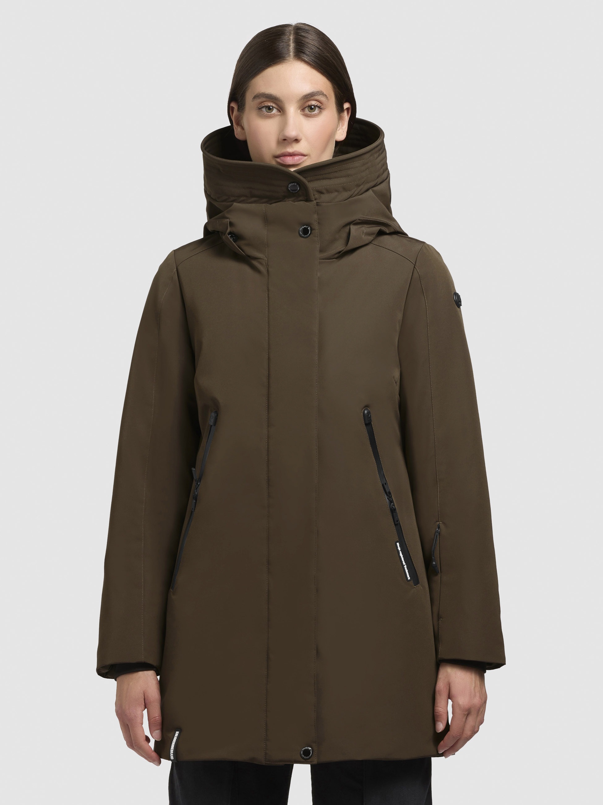 khujo Anorak »VIONA5«, mit Kapuze