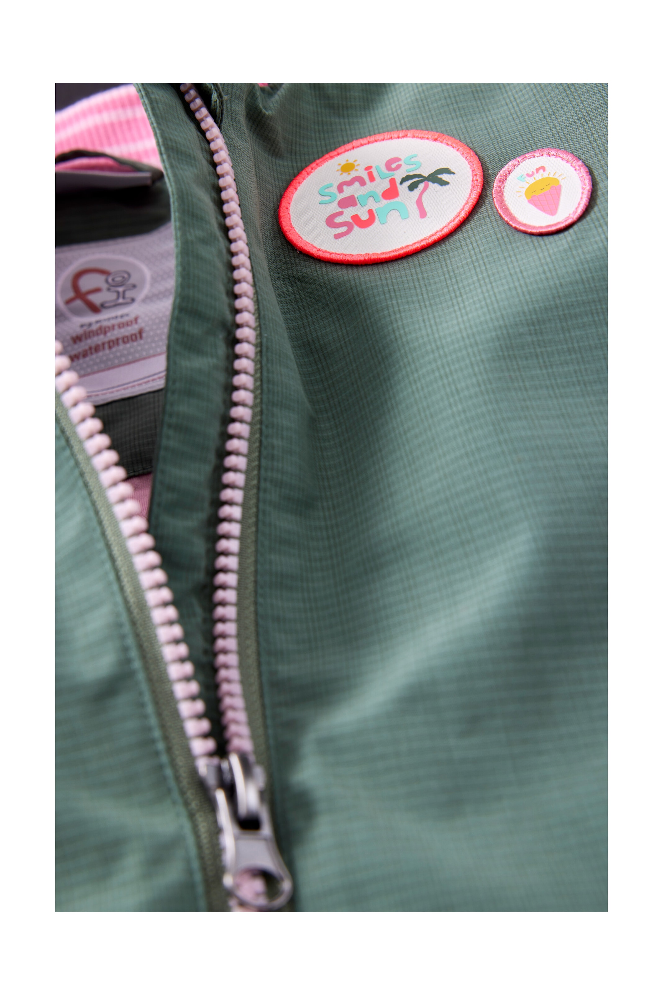 first instinct by killtec Funktionsjacke »FIOS 9 MNS JCKT«, Wasserdichte Sommerjacke mit Karomuster, Kinnschutz und Namensetikett