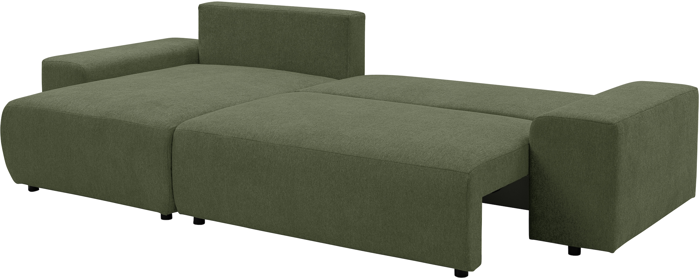 WERK2 Ecksofa »Amsterdam, zeitlos und elegant, Breite 300cm, L-Form«, Design Ecksofa mit hohem Komfort, Schlaffunktion & Bettkasten