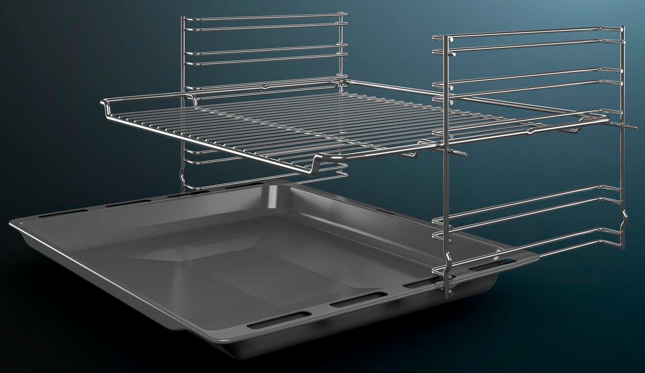 SIEMENS Backofen-Set »HB113FBS1«, mit Teleskopauszug nachrüstbar, (Set)