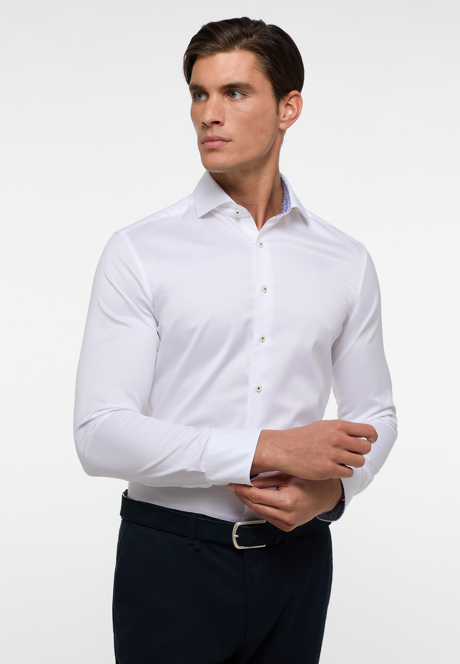 Eterna Langarmhemd "SLIM FIT", EASY IRON (bügelleicht) günstig online kaufen