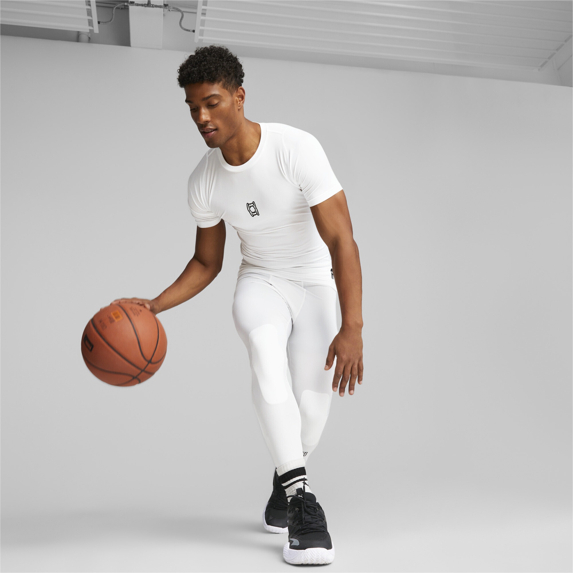 PUMA Trainingsshirt »Hoops Team Basketball-T-Shirt Herren«