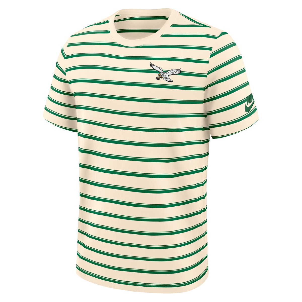 Nike T-Shirt »Nike T-Shirt Philadelphia Eagles Nike Rewind Club Striped Tee«