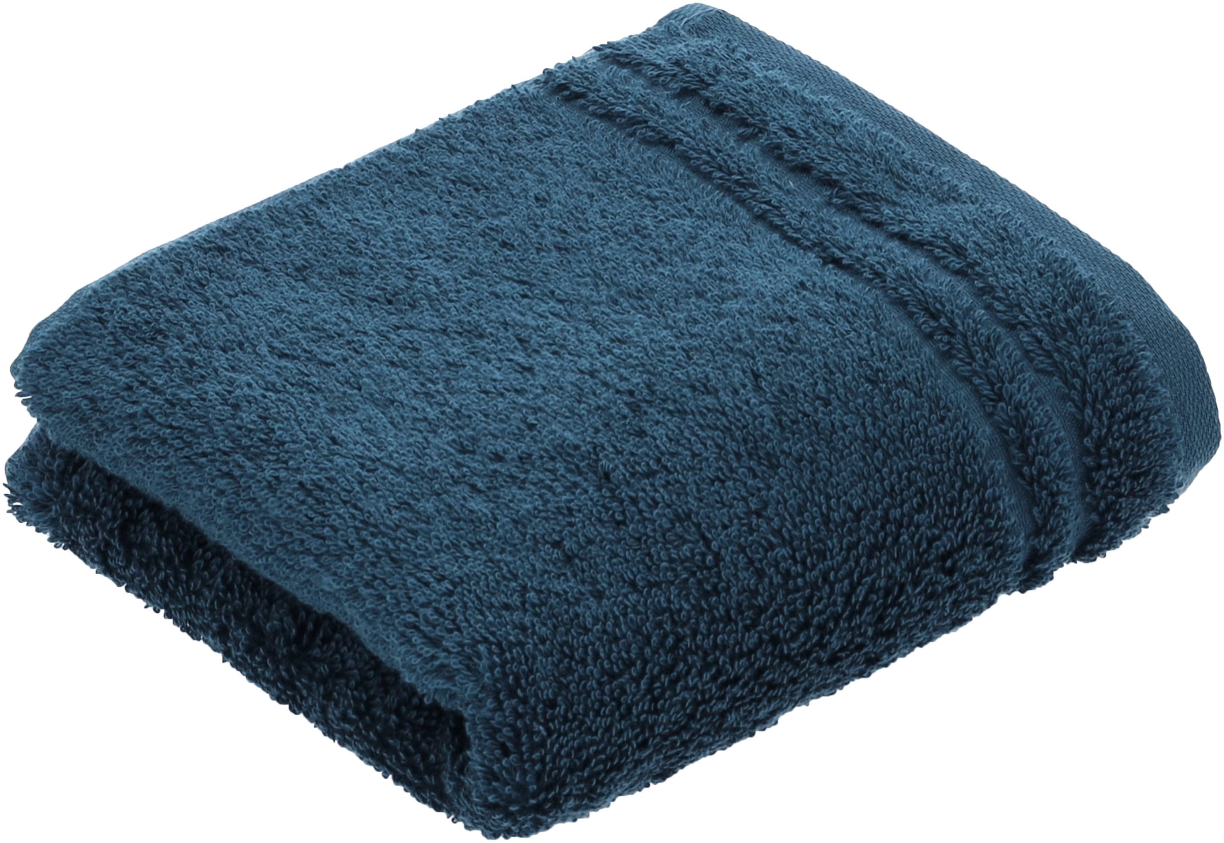 Gästehandtücher VOSSEN, B:30cm L:50cm, blau, Walkfrottee, Baumwolle, Handtücher, "Vienna Style Supersoft", im Set, supersoft Baumwolle