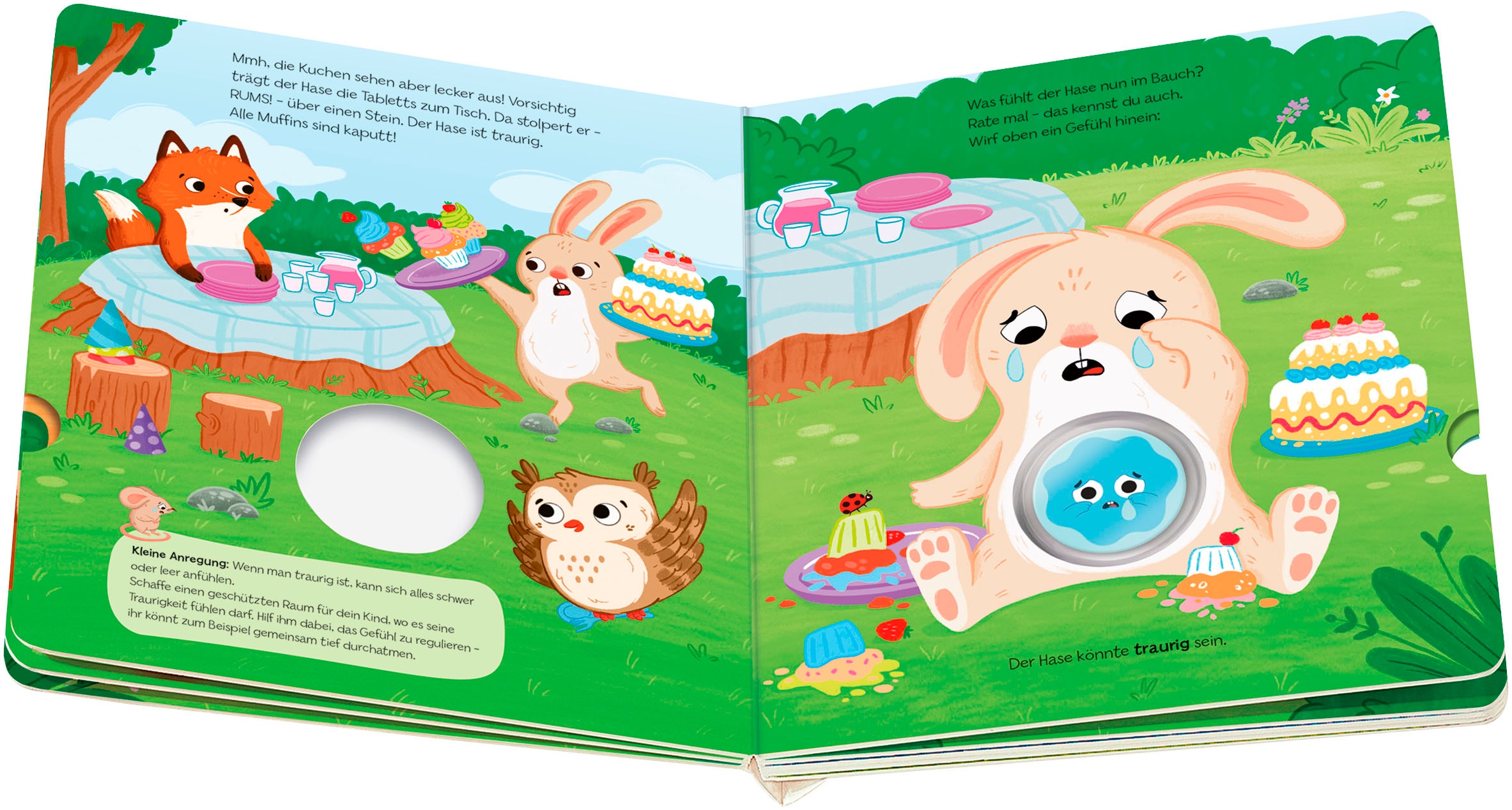 Ravensburger Kinderbuch »Play+ Mein lustiges Spielbuch Wut im Bauch«