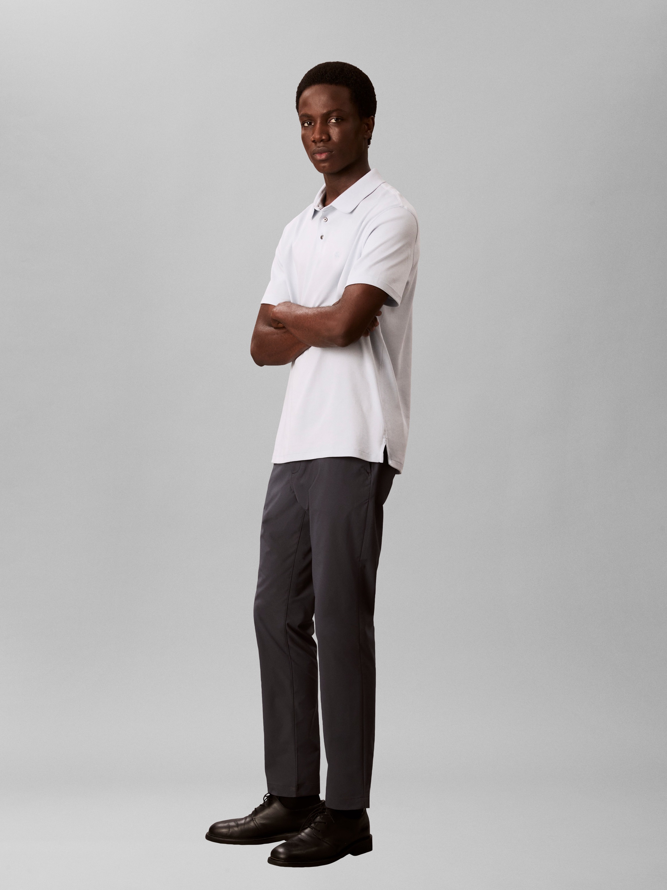 Calvin Klein Stretch-Hose "SLIM TECH STRETCH TROUSER" slim fit günstig online kaufen