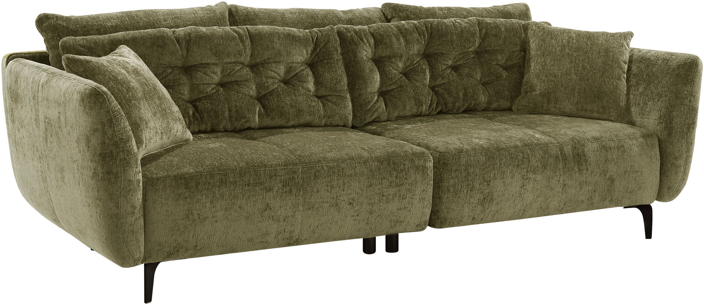 Jockenhöfer Gruppe Big-Sofa "Spa, B: 251 cm" im Retrolook mit 7 Kissen günstig online kaufen