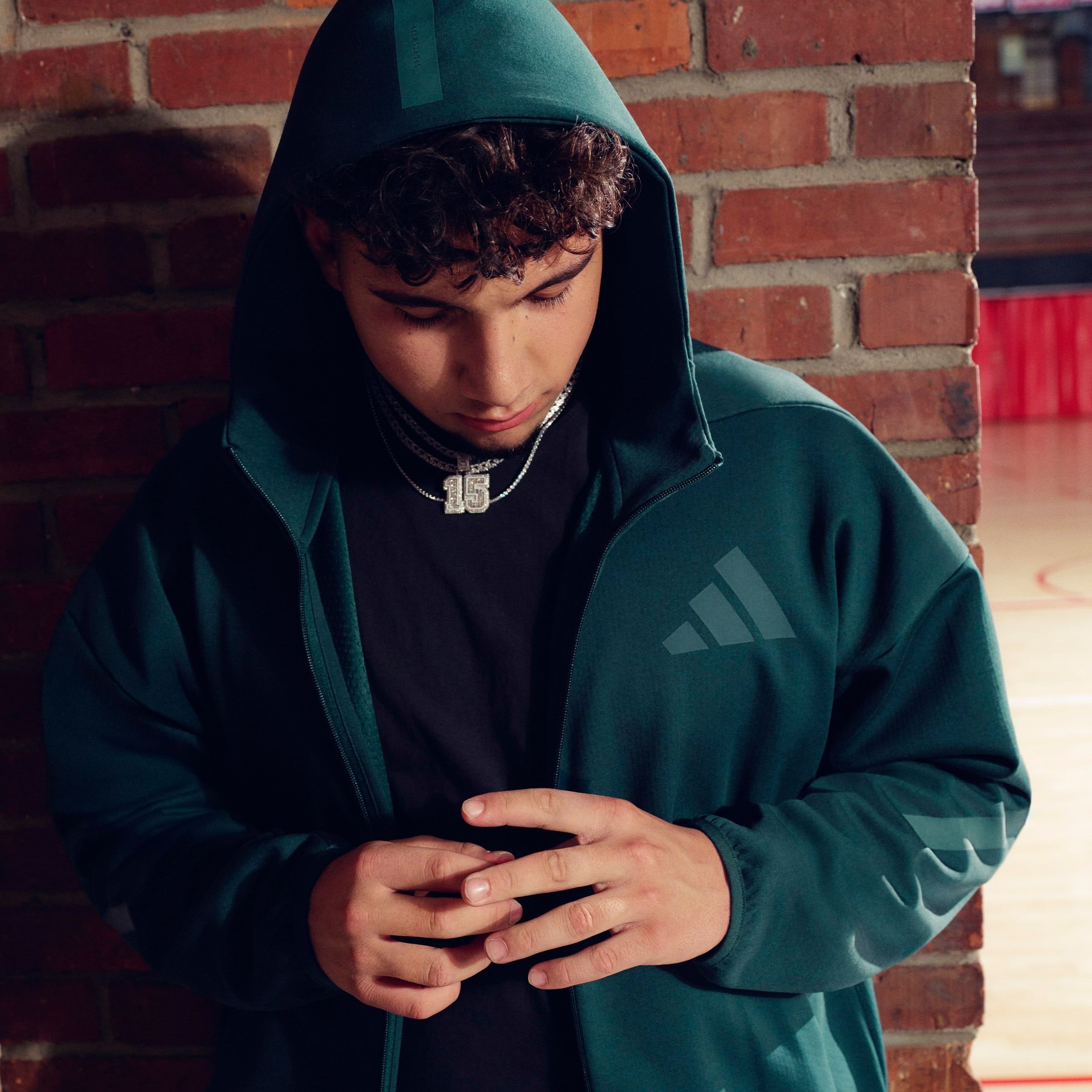 adidas Sportswear Kapuzensweatshirt »M Z.N.E. FZ«