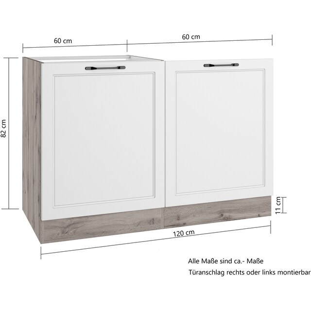 HELD MÖBEL Spülenschrank »Lana«, Breite 120 cm kaufen | BAUR