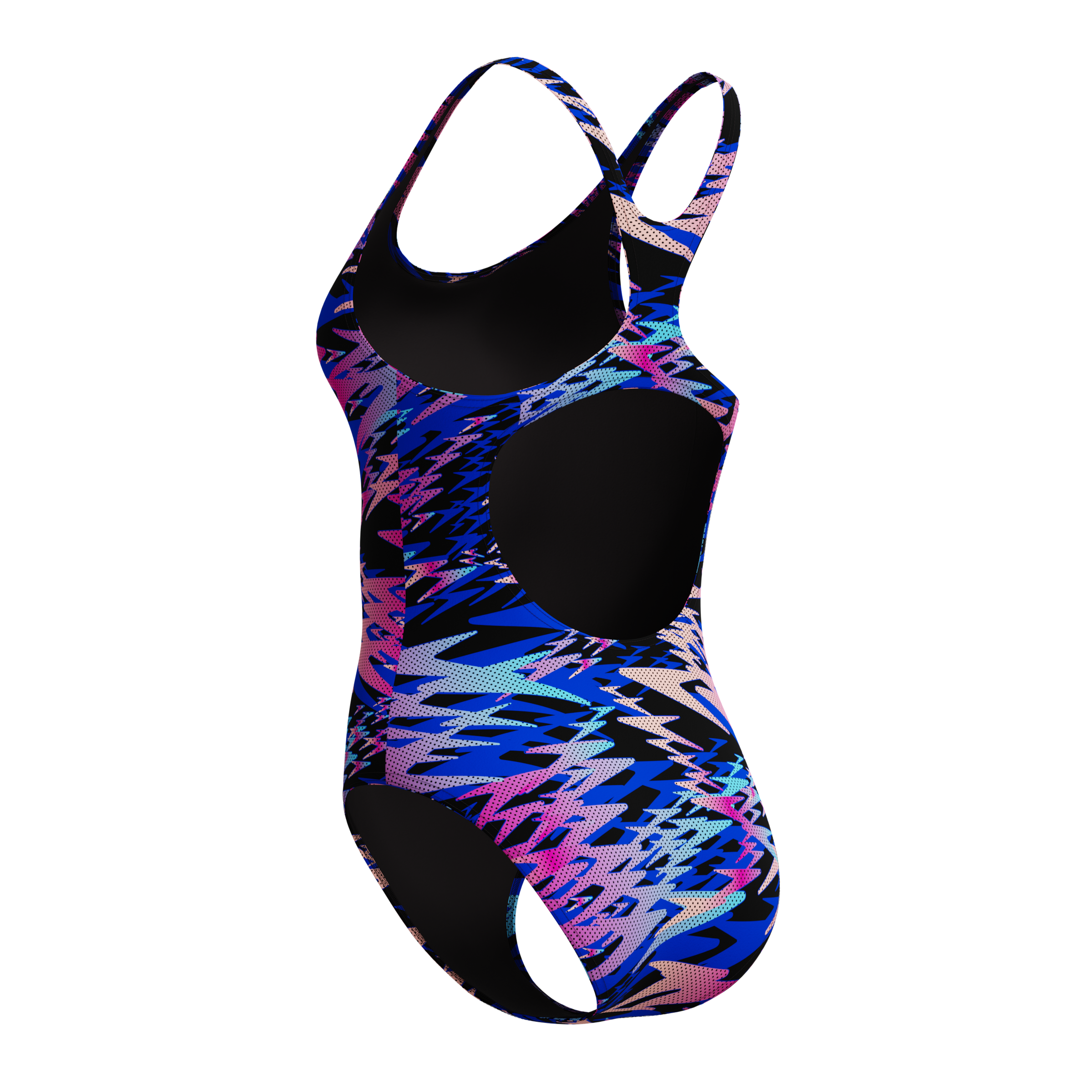 Speedo Badeanzug »HYPERBOOM PRINT MEDALIST 1PC BLK/PNK«