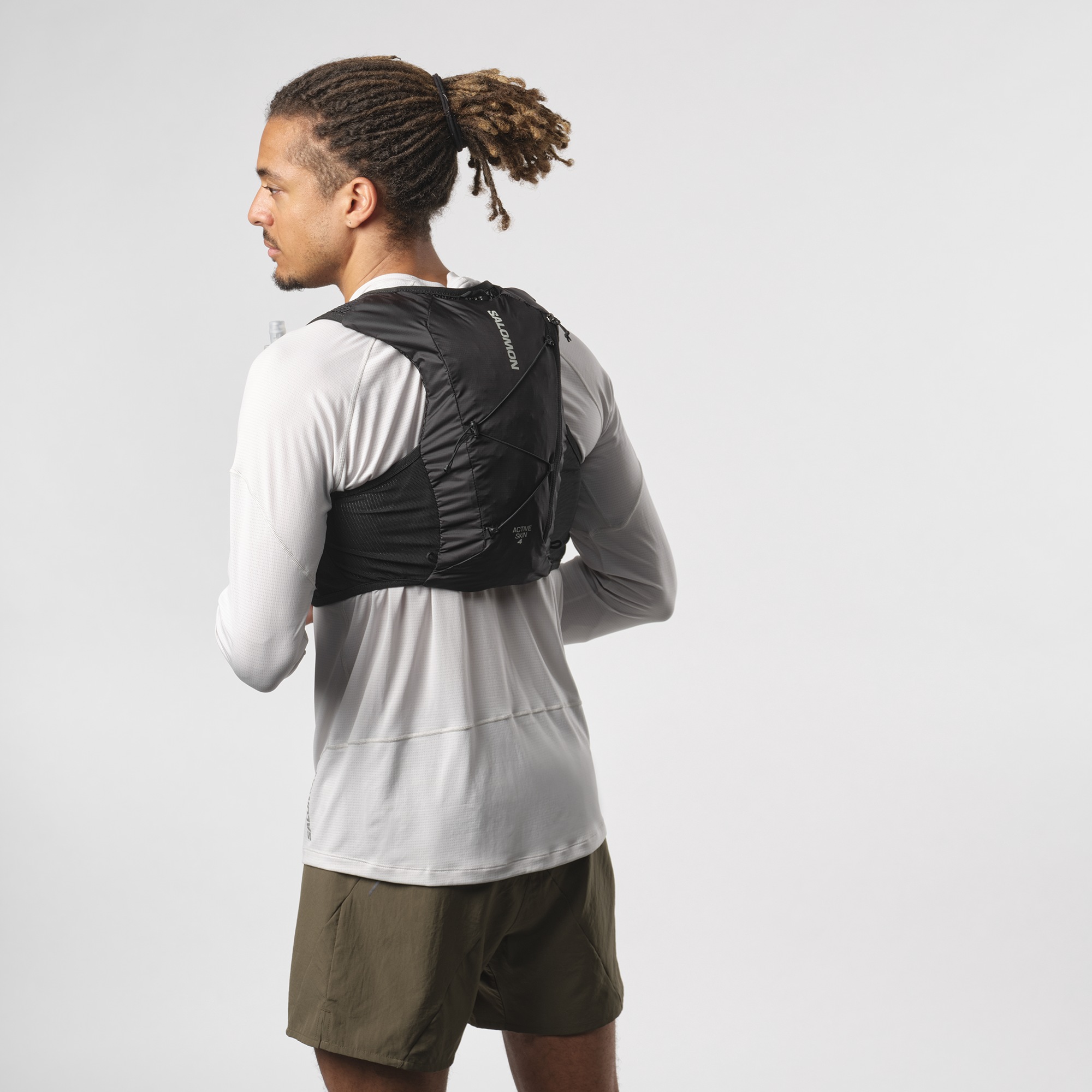 Salomon Gilet d'hydratation Active Skin 4 Set noir   L 3