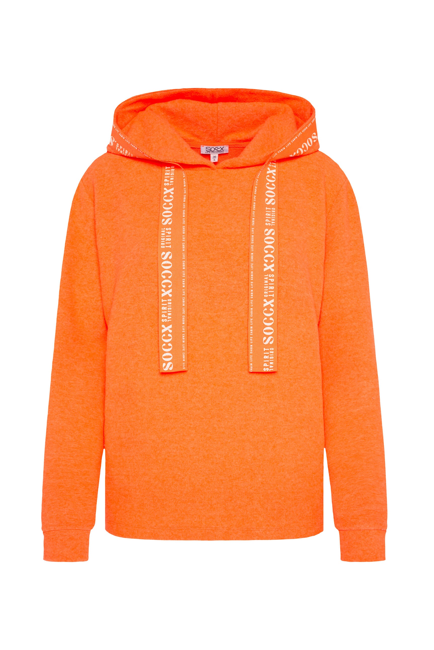 SOCCX Kapuzenpullover, aus Feinstrick