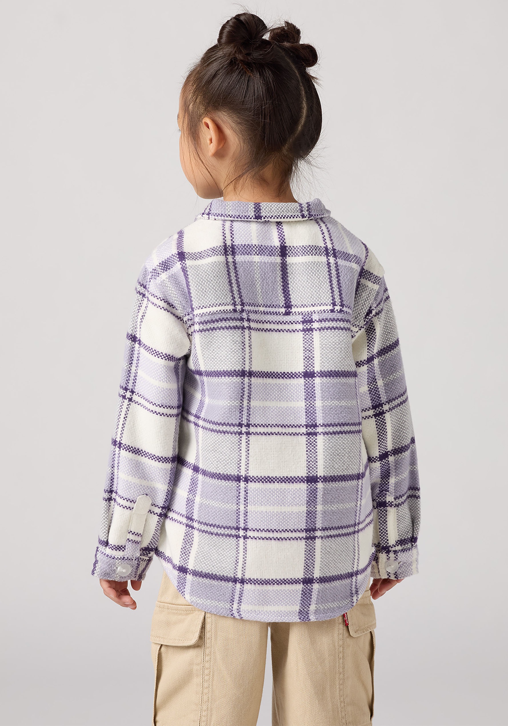Levi's® Kids Hemdjacke »LVG OVERSIZED PLAID SHACKET«, for Girls, Fleece