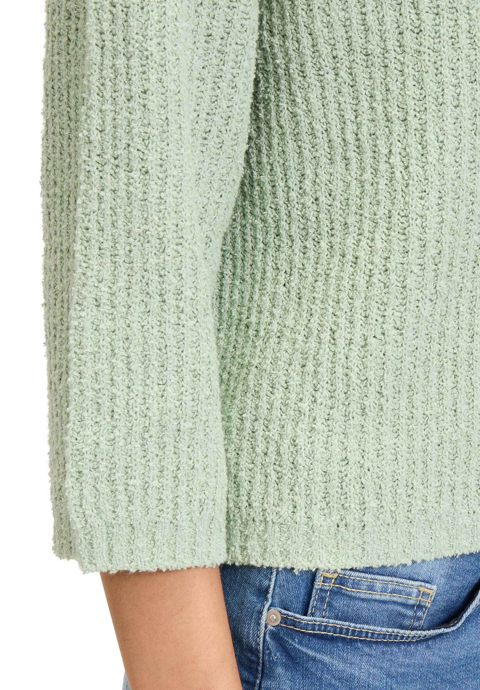 Cartoon Strickpullover »Cartoon Damen Strickpullover mit Rundhalsausschnitt«, (1 tlg.), Struktur