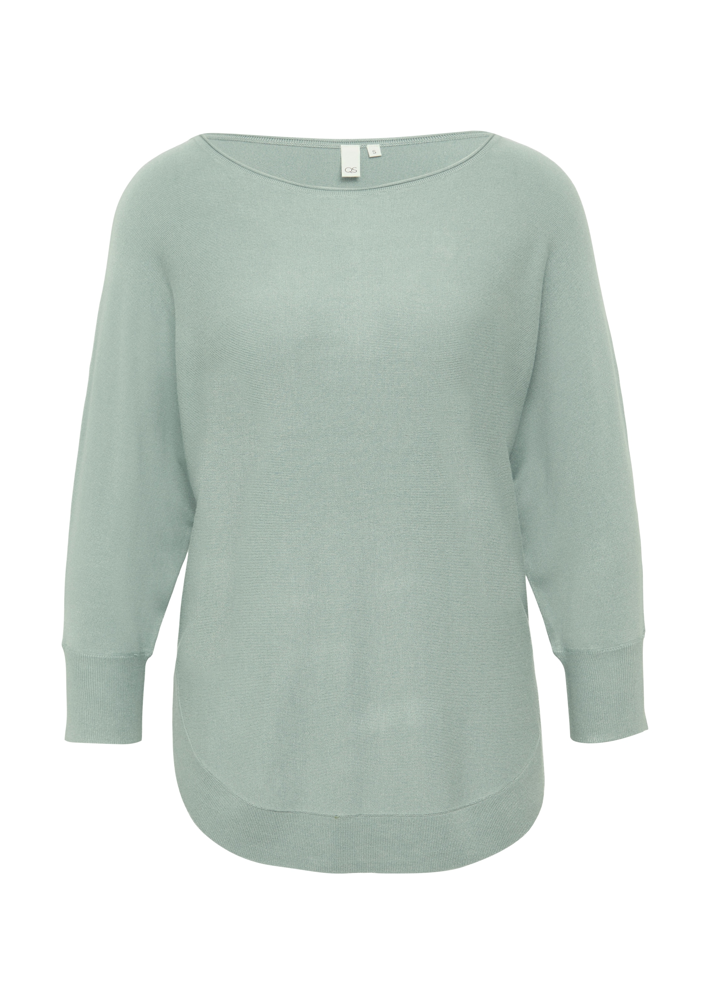 QS Strickpullover, mit Rippbündchen
