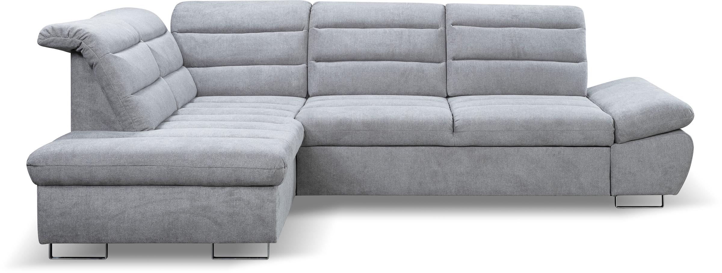 WERK2 Ecksofa "Roma L-Form", Sofa mit Schlaffunktion, Sitztiefenverstellung günstig online kaufen