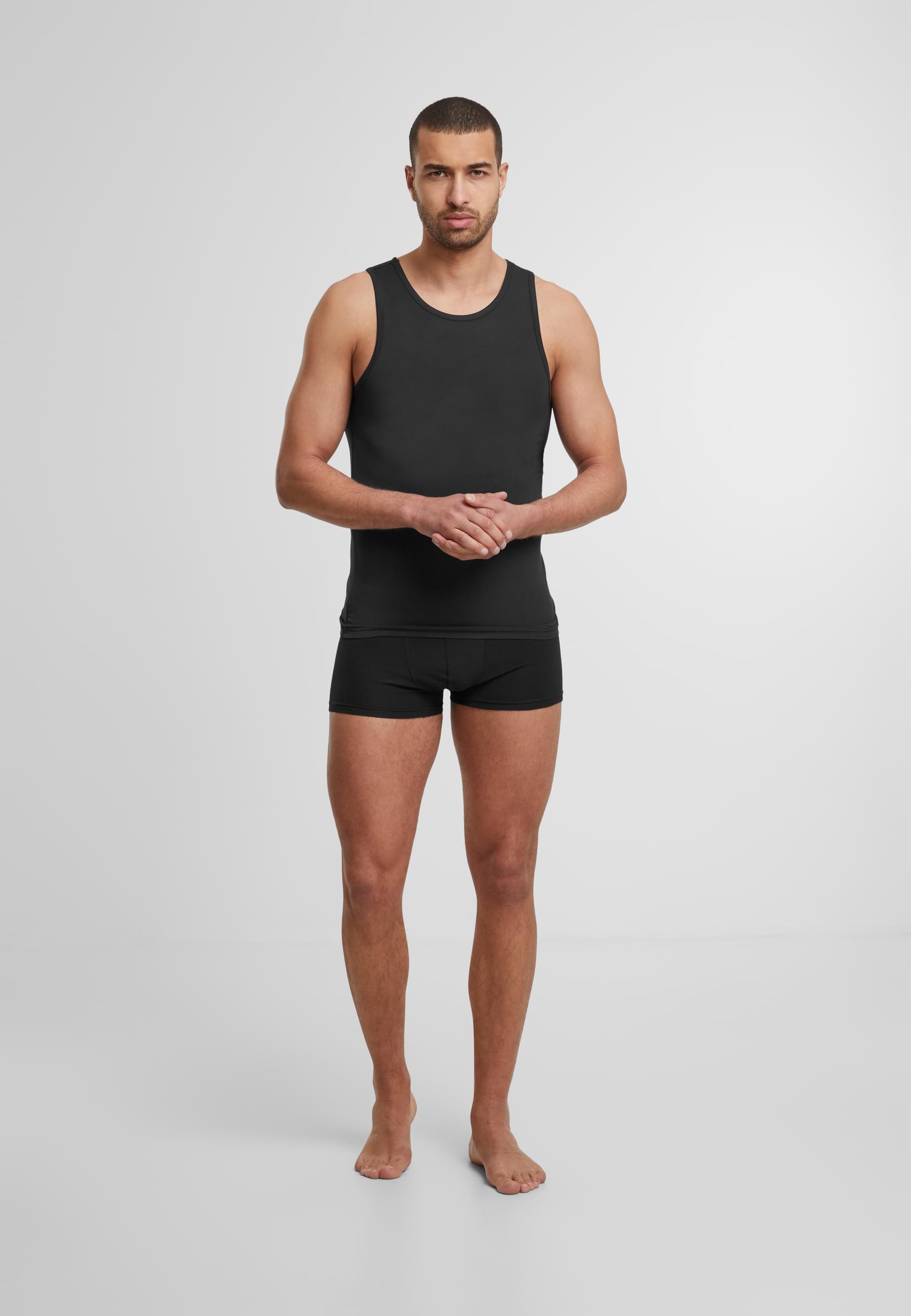 URBAN CLASSICS Tanktop »Urban Classics Bamboo Basic Tank Top 2-Pack«, (1 tlg.)