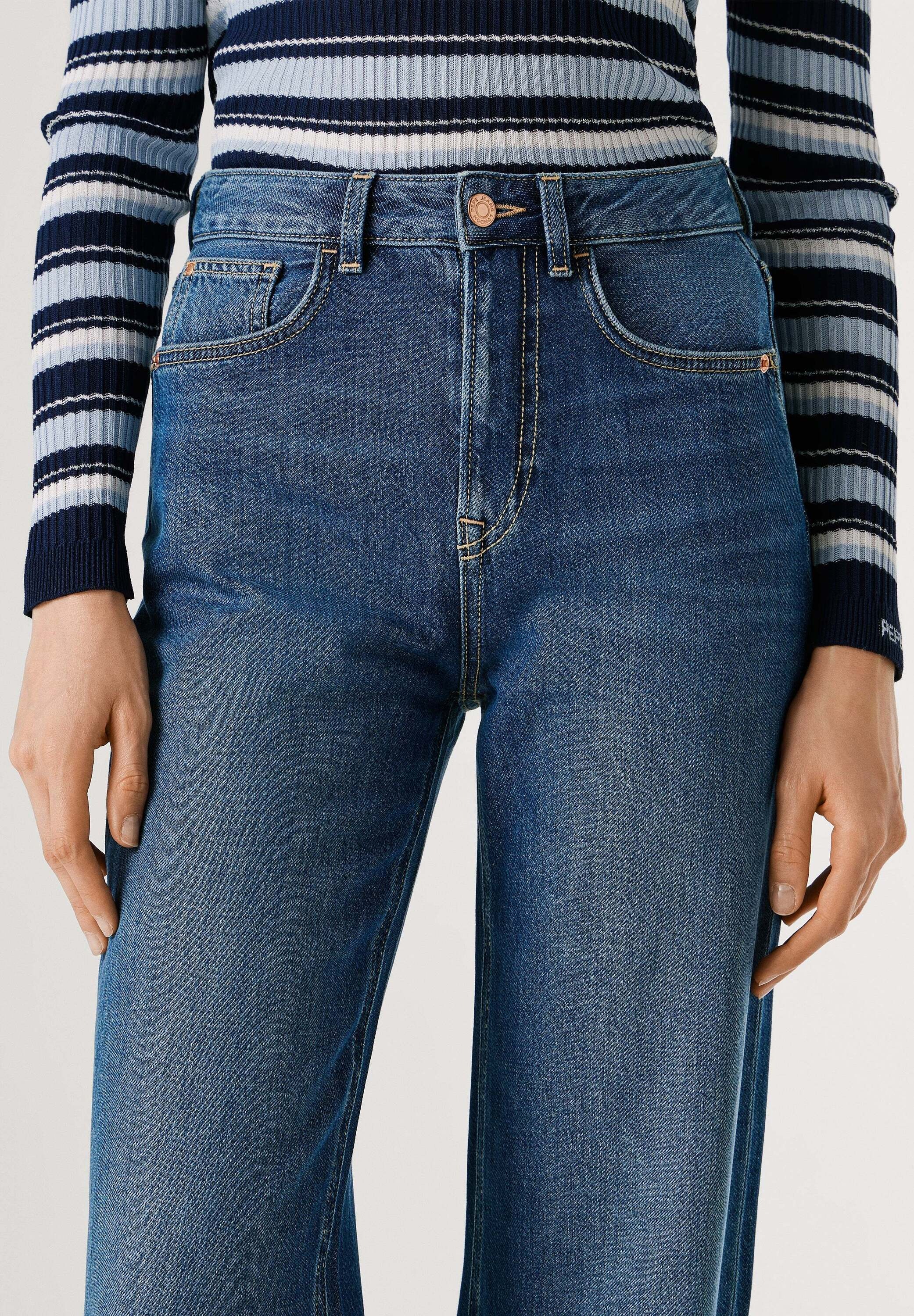 Pepe Jeans Straight-Jeans »straight leg jeans STRAIGHT JEANS UHW LEXA«