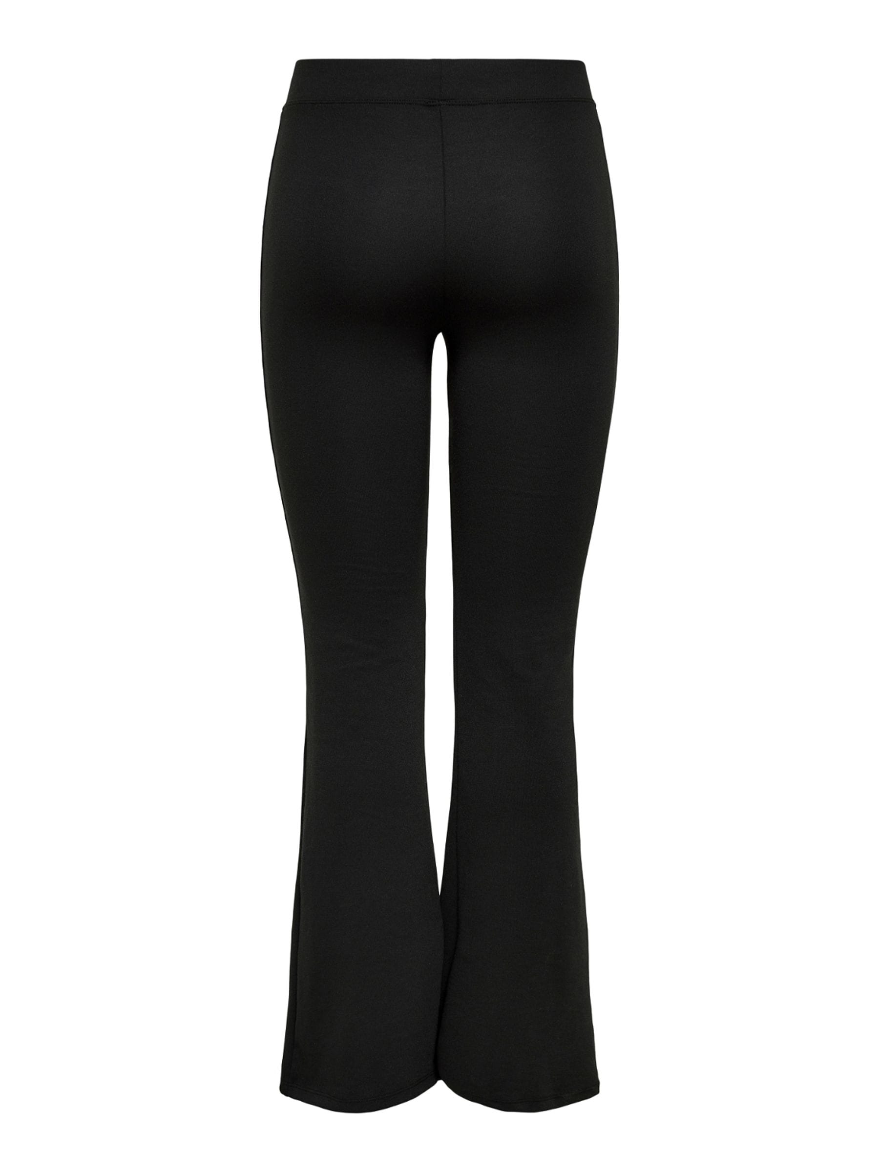 ONLY Jerseyhose »ONLFEVER – Jerseyhose mit Stretch und ausgestelltem Bein«  skinny fit, casual, Jersey, Polyester, ohne Ausschnitt