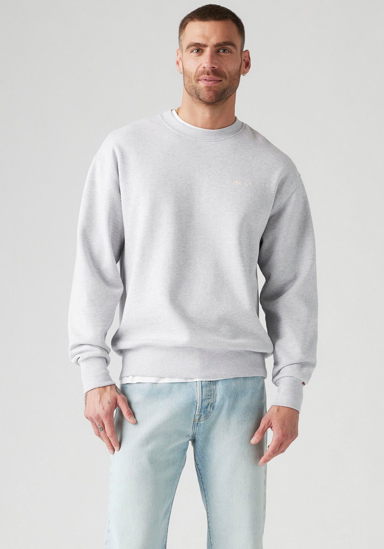 Levis Sweatshirt "AUTHENTIC CREW", mit Logostickerei günstig online kaufen