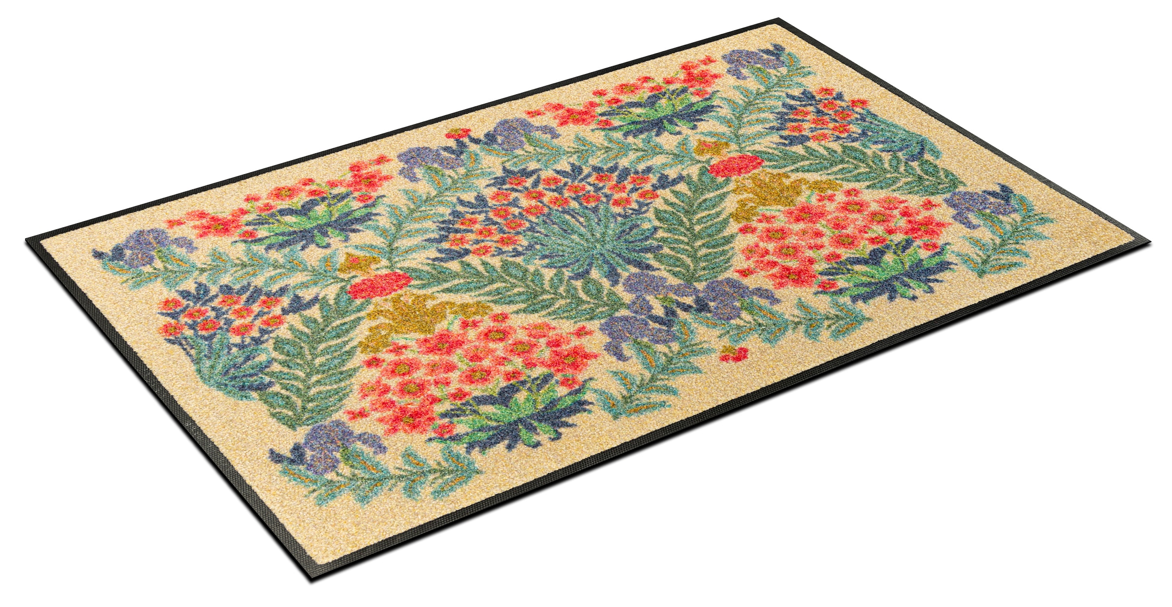 wash+dry by Kleen-Tex Fußmatte »Flower Bouquet Daylight« rechteckig 7 mm Höhe auch als Läufer erhätlich, waschbar und trocknergeeignet