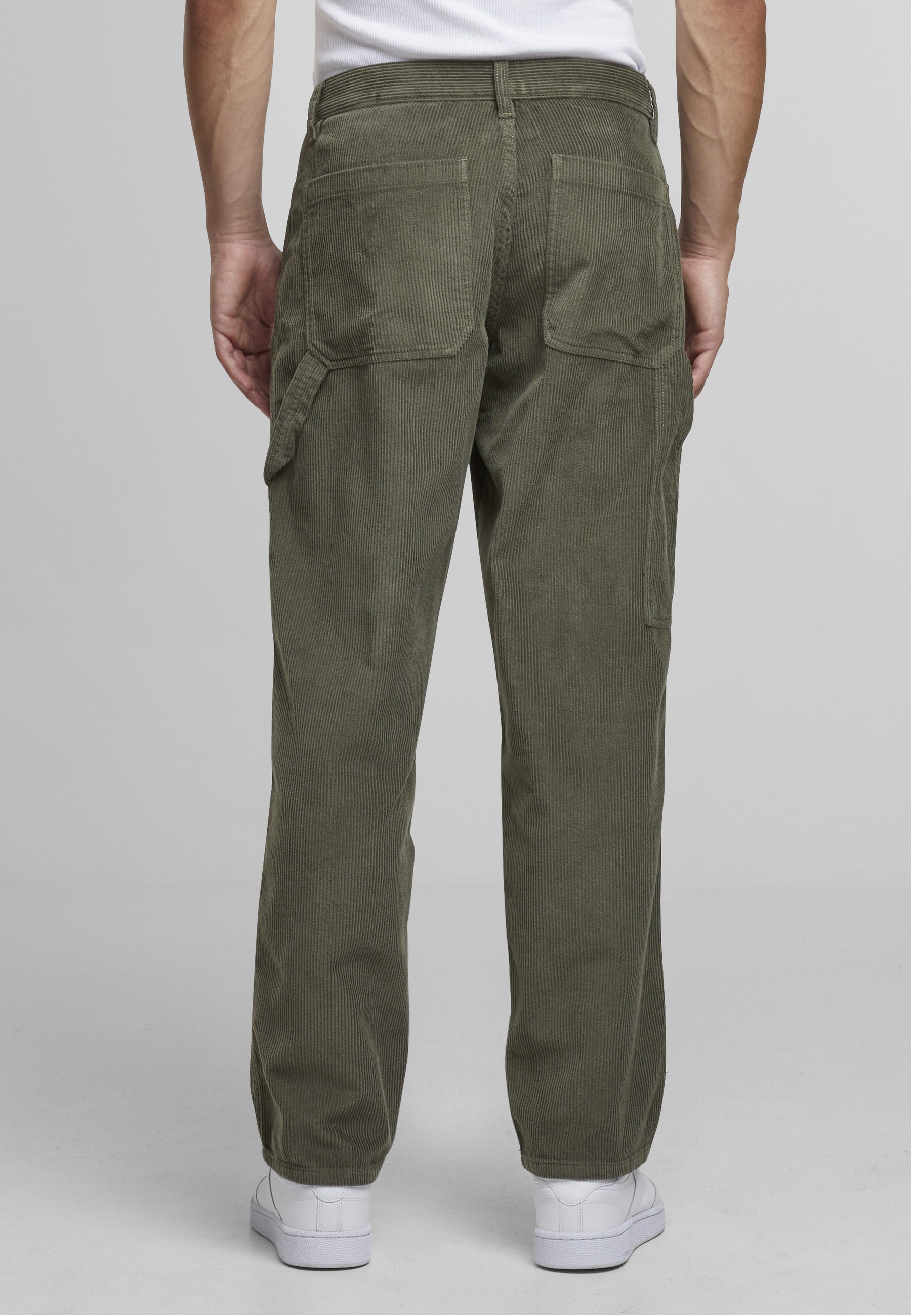 URBAN CLASSICS Stoffhose »Urban Classics Corduroy Carpenter Pants«