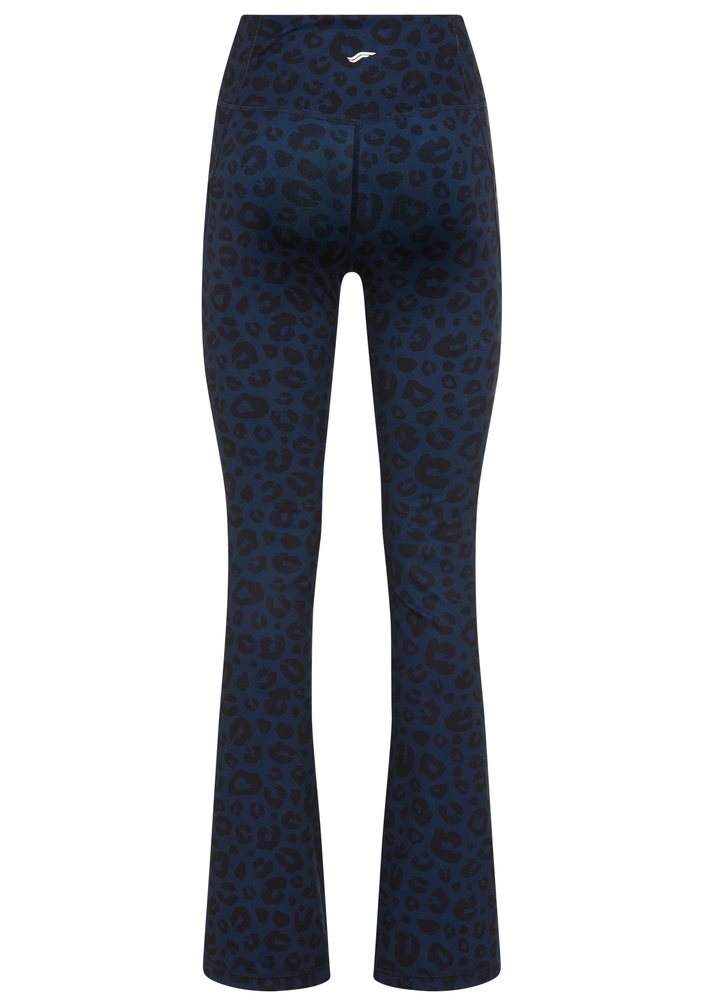 FAYN SPORTS Leggings, Reflektor Logo-Print