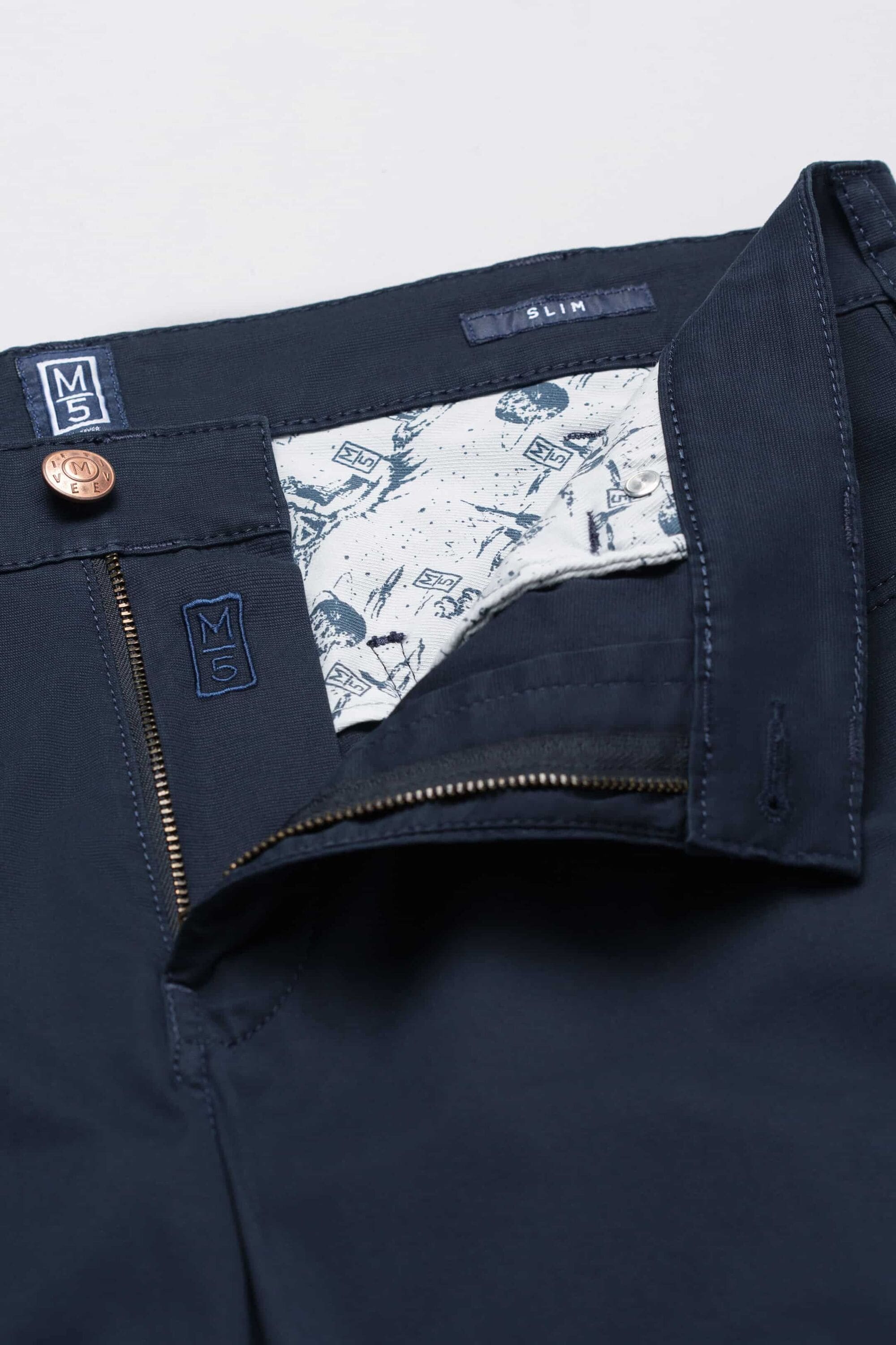 MEYER Chinos »M5 Slim«, aus Bio-Baumwolle