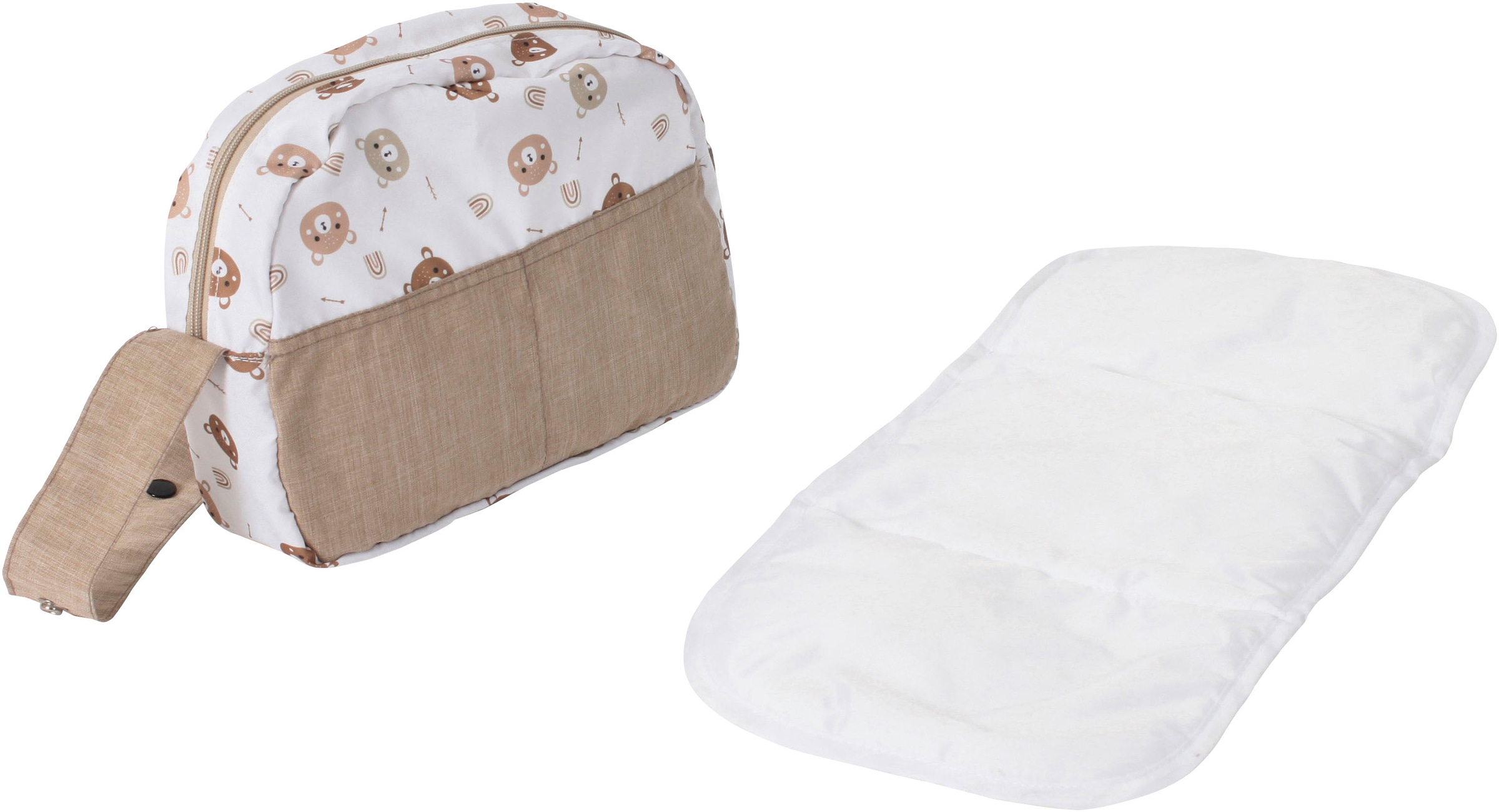CHIC2000 Puppen Wickeltasche »Jeans Grey«