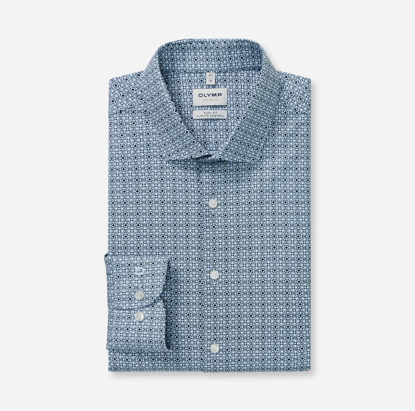 OLYMP Langarmhemd »Level Five 24/Seven« Businesshemd, body fit, modern fit, climate control
