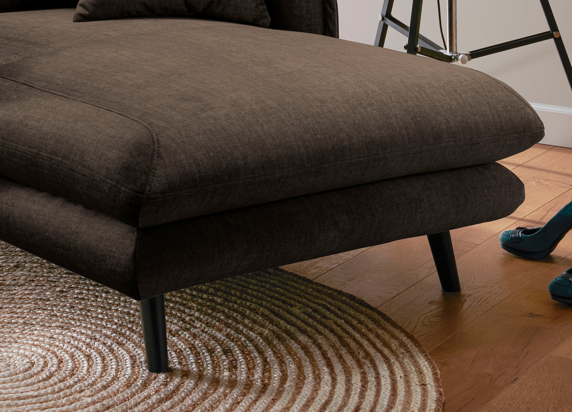 Home affaire Loveseat »Lazio« moderner Sessel mit einer bequemen Polsterung, 2 Stk. Zierkissen