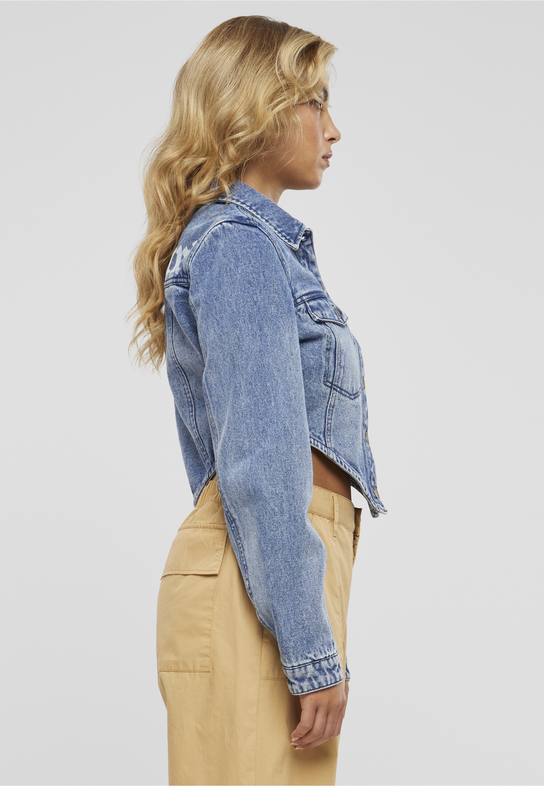 Karl Kani Jeansjacke »Karl Kani Damen« 1 Stk. tlg. ohne Kapuze