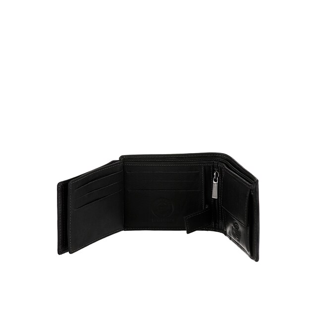 GreenLand Nature Geldbörse »Black Nappa«, aus Leder, mit RFID Ausstattung  bestellen | BAUR