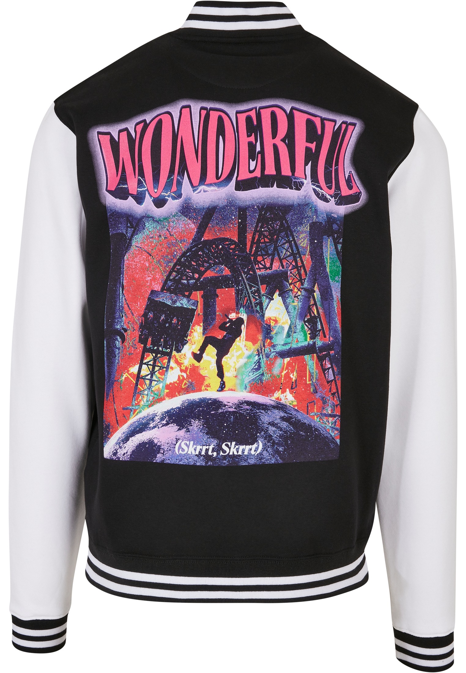 MisterTee Allwetterjacke "MisterTee Herren Wonderful College Jacket", (1 St günstig online kaufen