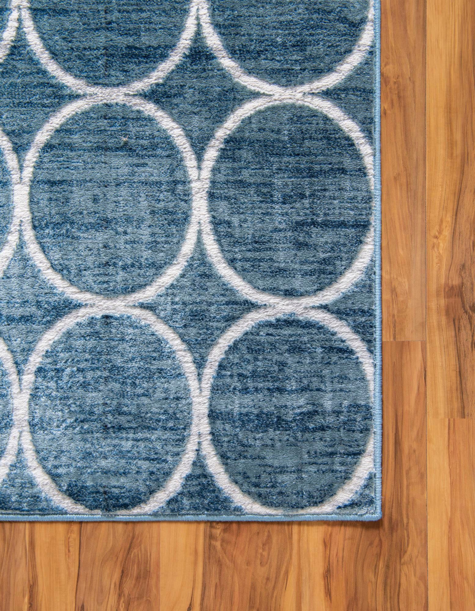 Myflair Möbel & Accessoires Teppich »Titan Trellis, LAGERRÄUMUNG!« rechteckig 13 mm Höhe Kurzflor, gewebt, modernes Design, Motiv Kreise