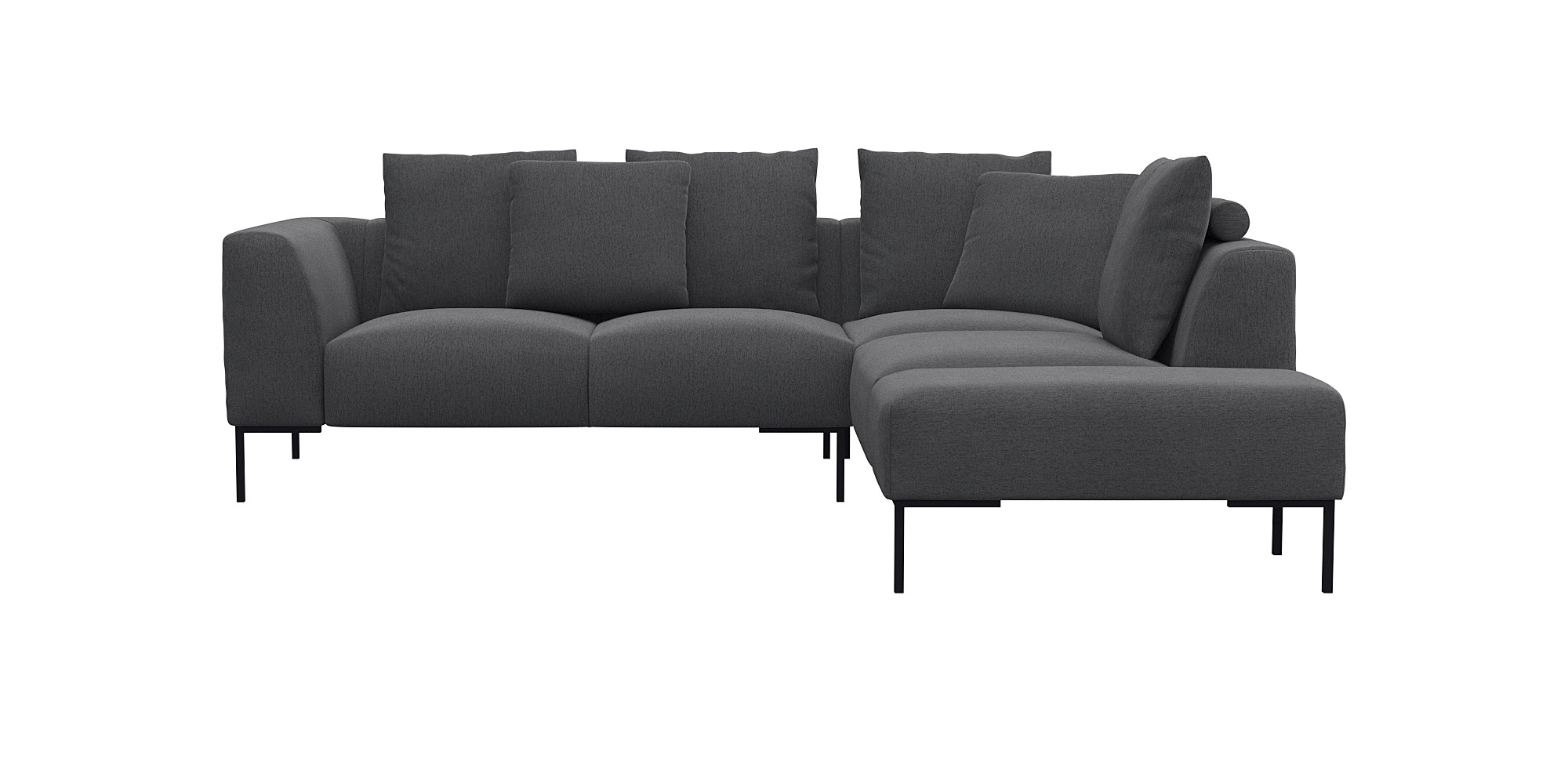 FLEXLUX Ecksofa »Sava« Taschenferderkern-Sitz ...