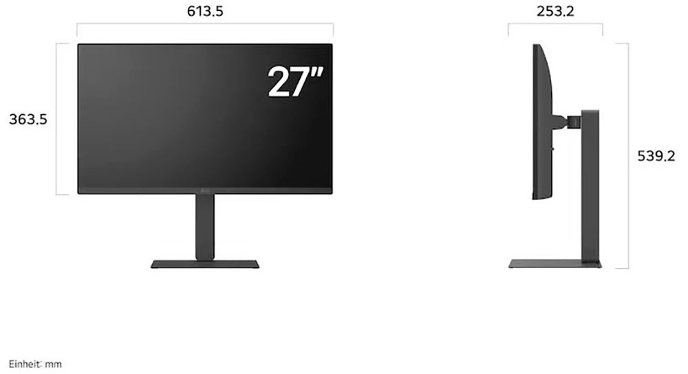 LG LED-Monitor »27U730A« 68,4 cm/27 ″  3840 x 2160 px