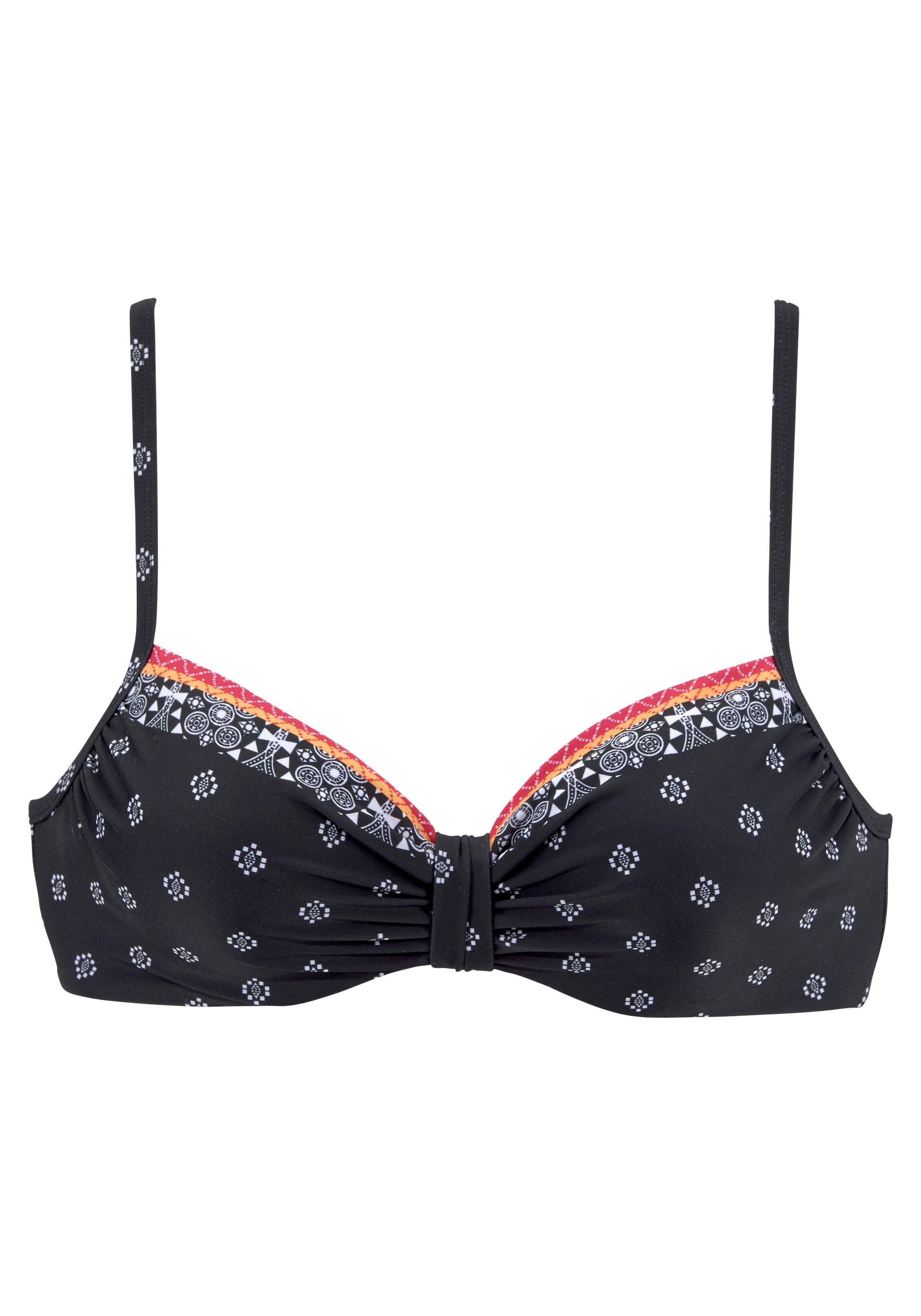 LASCANA Bügel-Bikini-Top »Kimer«, mit modernem Print