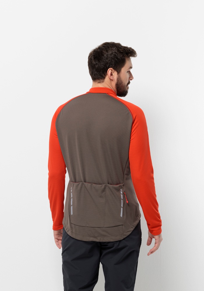 Jack Wolfskin Fahrradjacke "MOROBBIA FZ L/S M" günstig online kaufen
