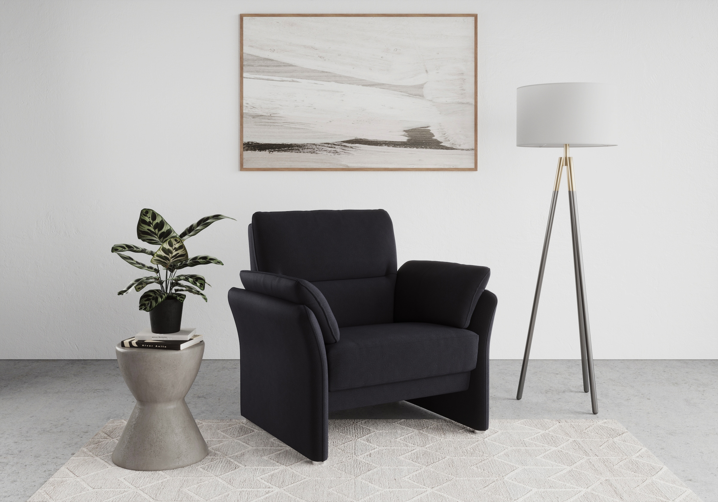 DOMO collection Sessel "Pina elegant und zeitloser Clubsessel, bequemer Coc günstig online kaufen