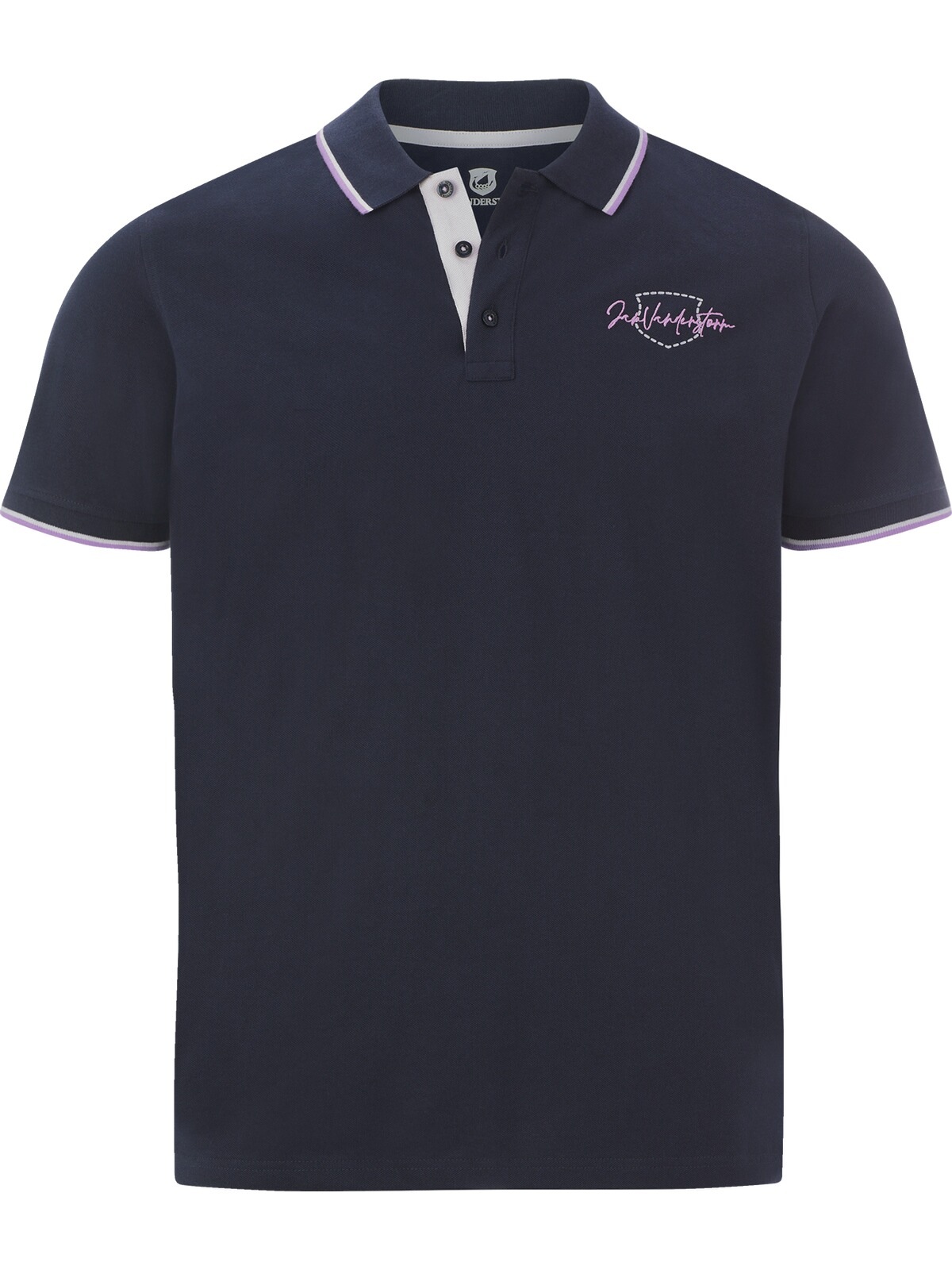 Jan Vanderstorm Poloshirt »Poloshirt PERDER«, (1 tlg.)