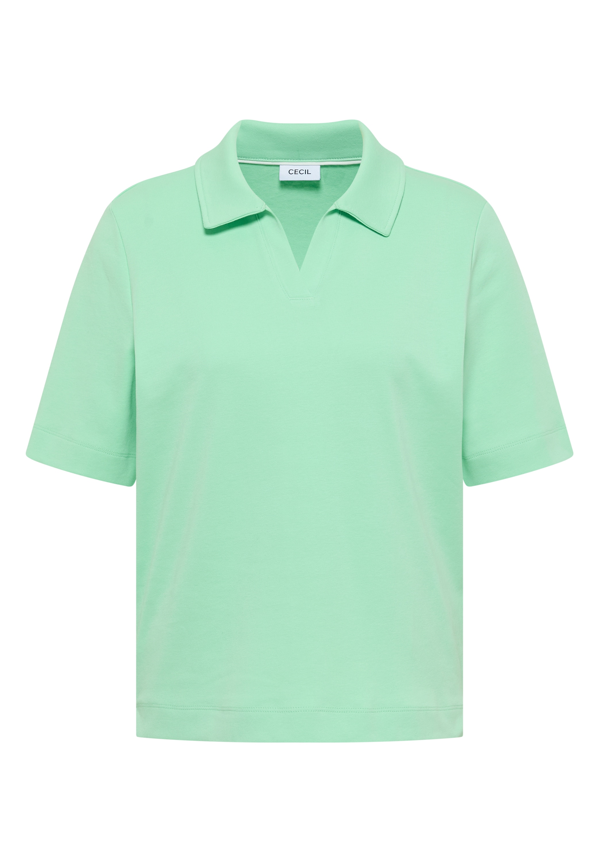 Cecil Poloshirt in Unifarbe