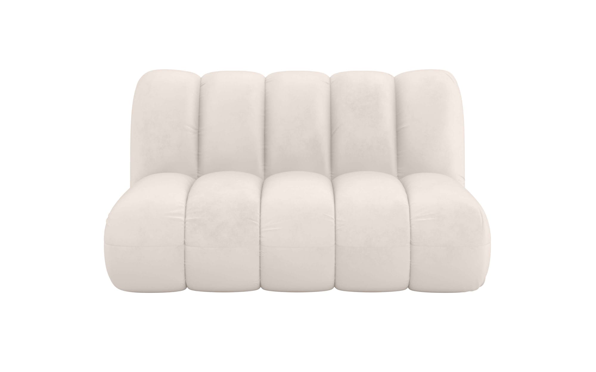 LeGer Home by Lena Gercke 2-Sitzer »Priya Designersofa, moderne Steppung, auch in Bouclé«, gemütlich und modern, B/T/H: 155/108/84 cm
